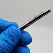 1/4"-28 Taper Hand Tap 4 Flute High Speed Steel 2-5/8" OAL 3/16" Chuck Exactek 4