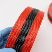 Presco SBW2RBK200 Woven Barricade Tape 2in x 200ft Red with Black Stripe 2 Rolls 3