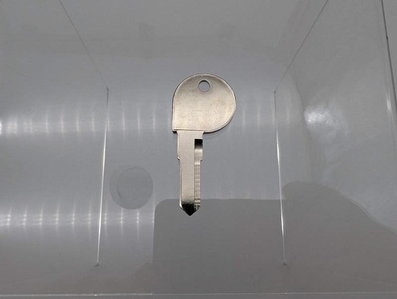 2x Ilco X141 Key Blanks Fits Some Harley Davidson Motorcycles Nickel Plated 2