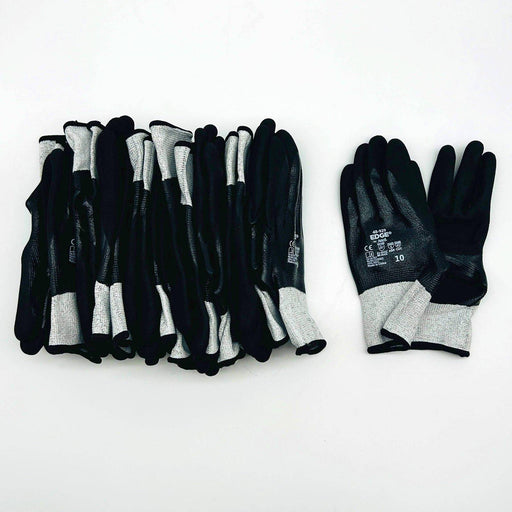 Ansell Edge 48-929 Cut and Oil-Resistant Gloves Size 10 XL Nitrile Coat 11 Pairs 1