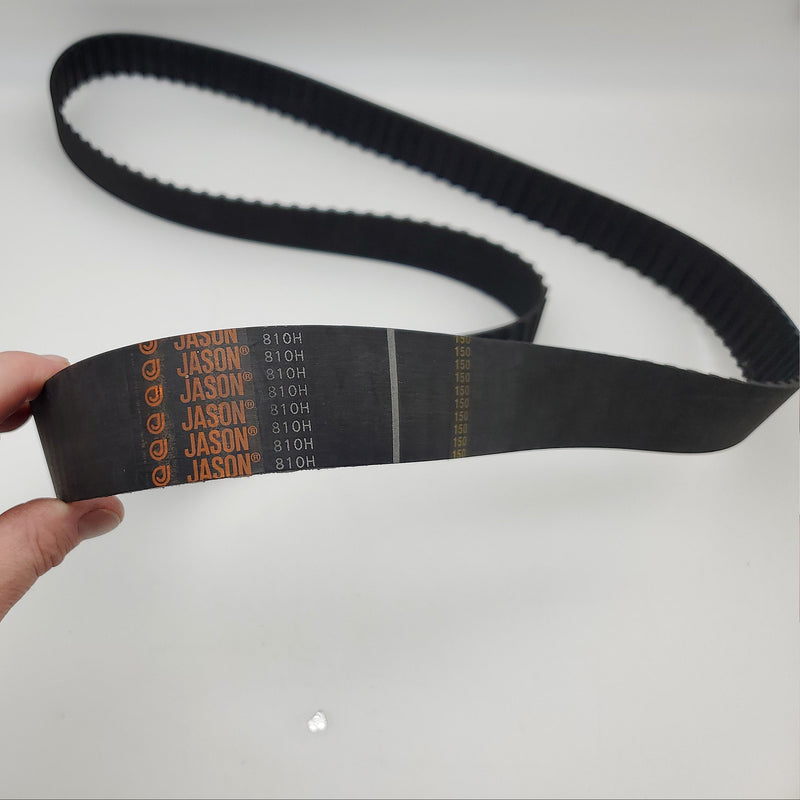 Jason Industrial 810H150 Timing Belt 162 Teeth 1/2" Pitch 1.5"W x 81"L 1