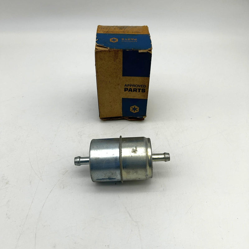 Mopar 8126312 Gasoline Filter In-Line OEM NOS 1975 80 (Six) Open
