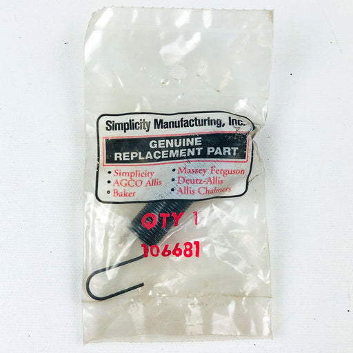 Simplicity 106681 Spring Extension .562OD OEM NOS Replaced by 2106681SM 1