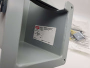 Hoffman F44LE9B Wireway Elbow 90 Degree 4" L x 4" W x 4" H Inside Open 4