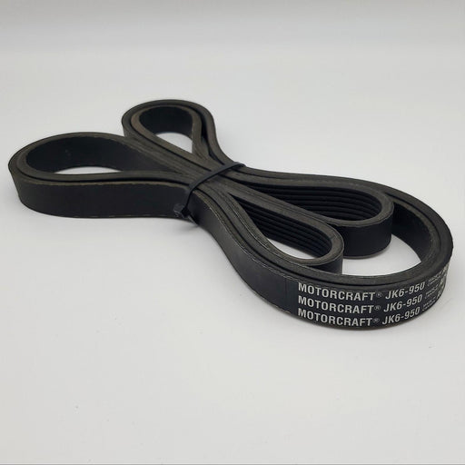 Motorcraft JK6950A Serpentine Belt 0.84" Width 95" Length 6 Rib 1