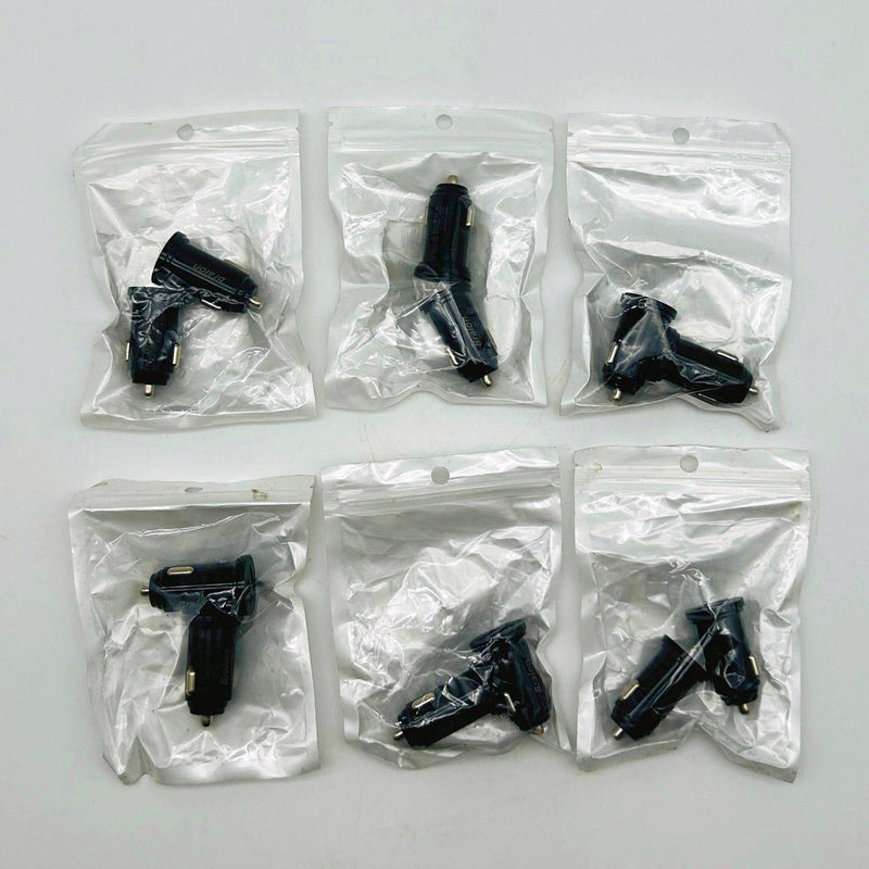 Bralon JHLDK28C-2P Mini 2 USB Car Charger Smart 5V-4.8A(Max) Lot of 12 Total