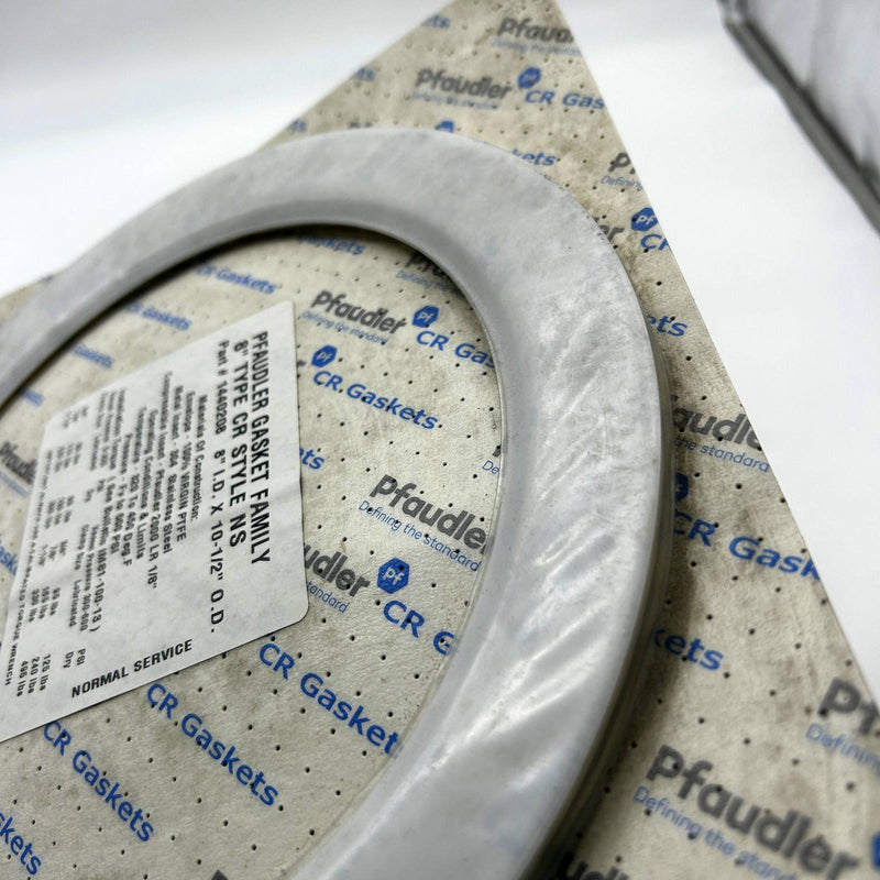 Pfaudler 1440208 Gasket Family 8" Type CR Style NS PTFE 8in ID X 10-1/2in OD