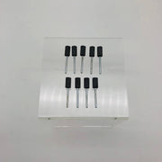 Modern Abrasives 04775 Mounted Point 3/8 x 3/4 Vitrified 1/8 Shank Medium AO 9pk 7