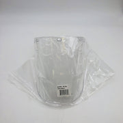 Elvex FS-18L Face Shield Molded Cyl Lexan 18.5" H .078" W 10" L Polycar WELFS18L 6