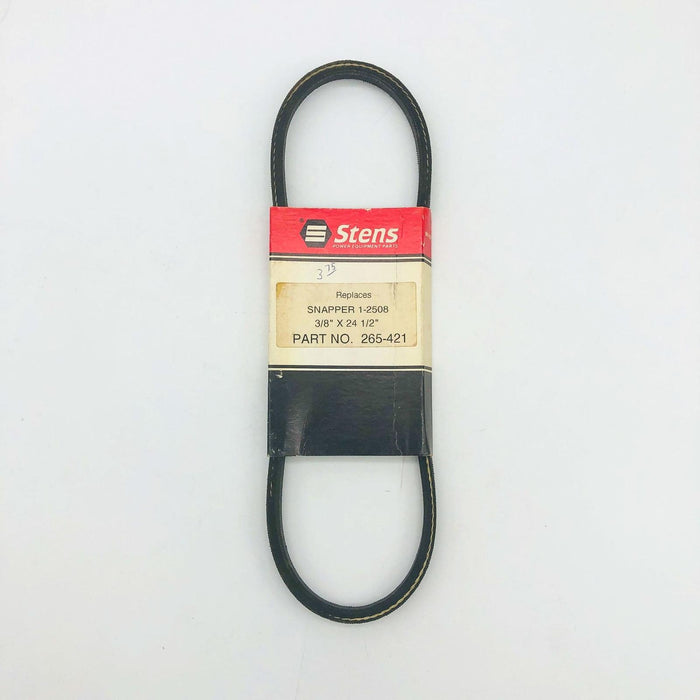 Stens 265-421 Drive Belt 3/8" x 24-1/2" New NOS For Snapper 12508 Open 9