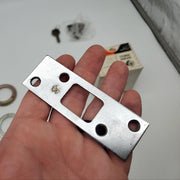 Corbin Deadbolt Lock Satin Chrome 2-3/8" Backset Cylinder & Thumb Turn 680 11