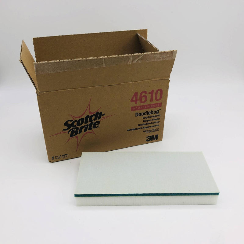 3M 59154 Scotch-Brite Doodlebug Easy Erasing Pad 4.62inx10in 4610 5/Box 6