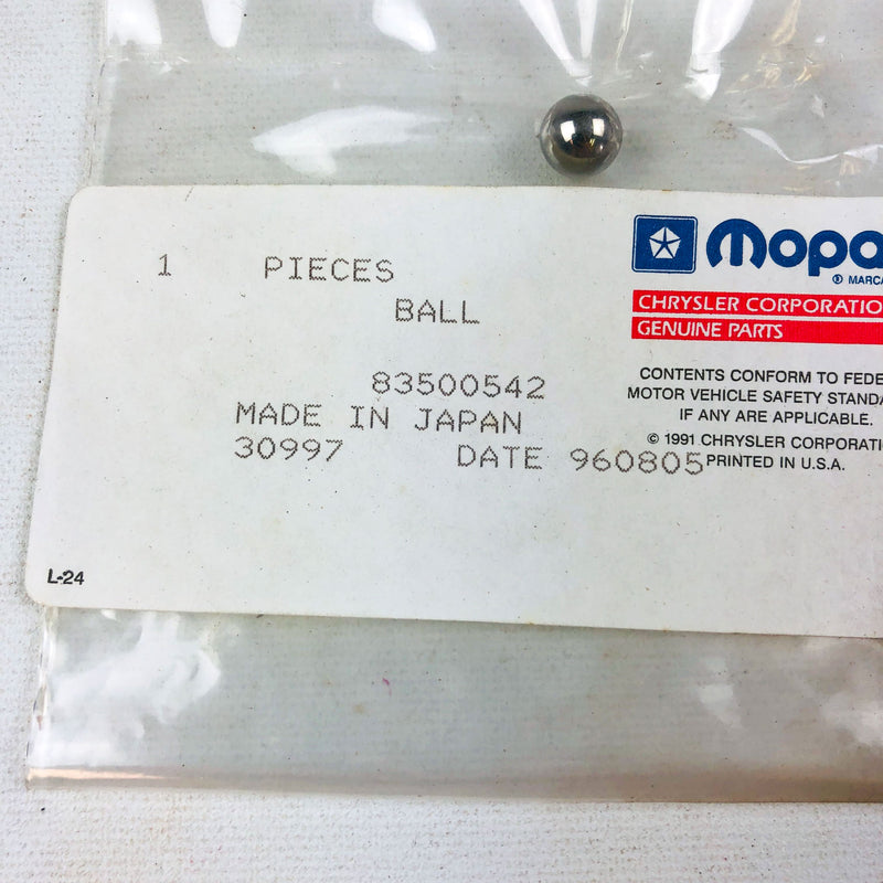 Mopar 83500542 Ball for Shift Forks AX4 AX5 OEM NOS 1981-86 Jeep Sealed 4
