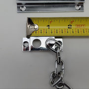 Loxem Solid Brass Door Chain Polished Chrome Finish No 1861 Extends Up to 3in 9