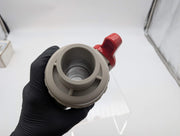 Asahi Duo Bloc 1-1/2" Ball Valve PP Body FPM Seals 150 PSI 97H04418F 4
