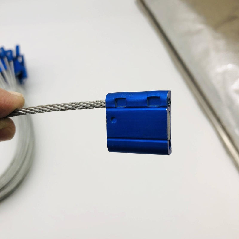 WFS PTW35-24-BL Cable Seal Pull Tight 24in Length Galvanized Pack of 50 5