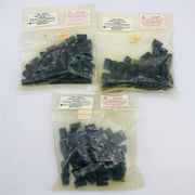 3lbs Wilkens Anderson 77075-04 Rubber Stopper Size 2 Black Solid 20mm TD 16mm BD 1