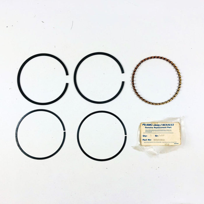 AMC Jeep 83500210 Ring Package Piston Standard 8350 0210 OEM NOS 1983-86 CJ 7-8 10