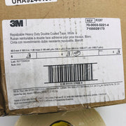 3M 17666 Repulpable Double Coated Tape Heavy Duty R3287 White 48mmx165m 6 Rolls 2