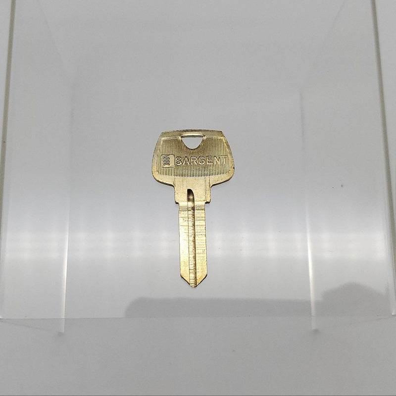 10x Sargent 265 R Key Blanks R Keyway Nickel Silver 5 Pin NOS 1