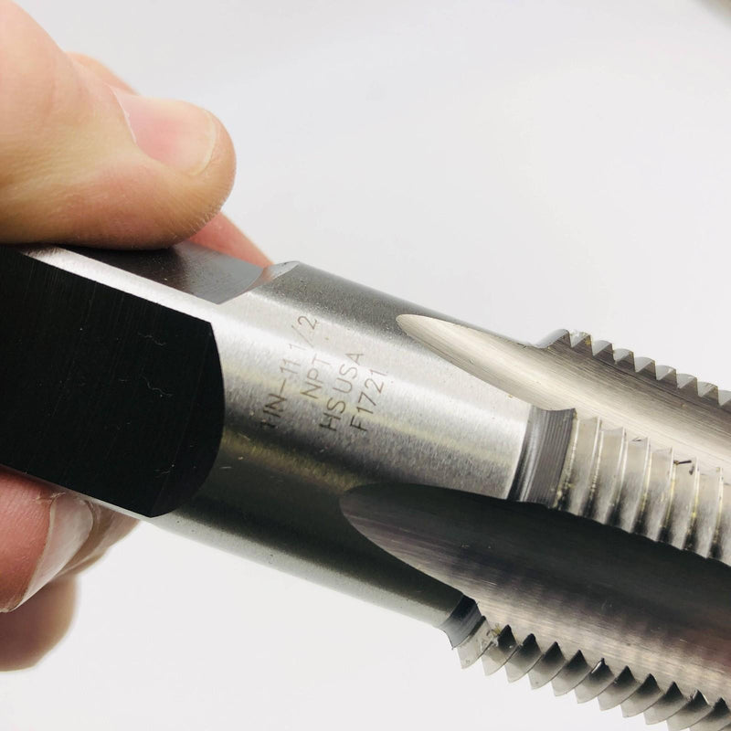 Exactek 3419500 Pipe Tap 1-11.5 NPT 5 Flute HSS F1721 Greenfield 4