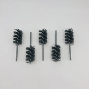 5x Weiler 21330 Power Tube Brush 1-1/2" Dia Helical Nylon SC 2-1/2" Brush Lngth 10