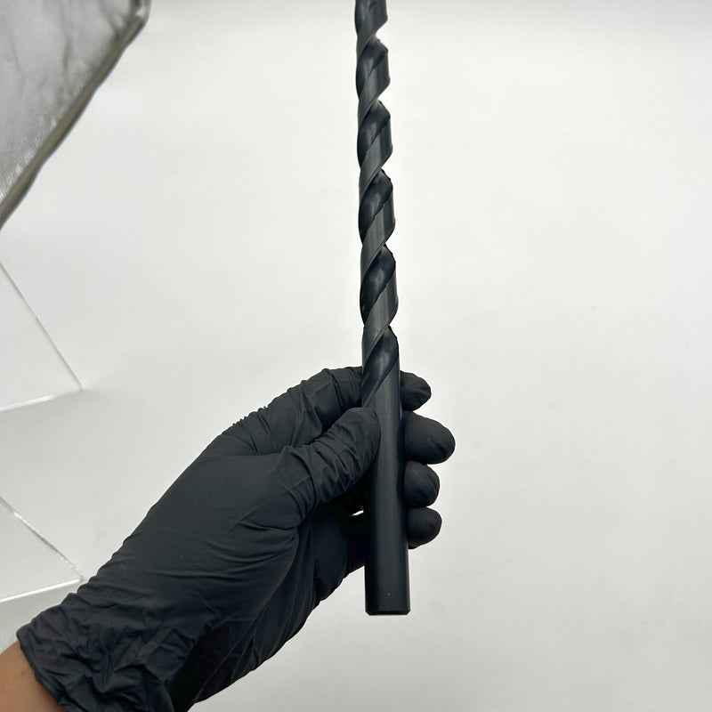 Cle-Line C20472 Extra Long Drill Bit 1806 11/16 x 12 OAL Black Steam Oxide Notch