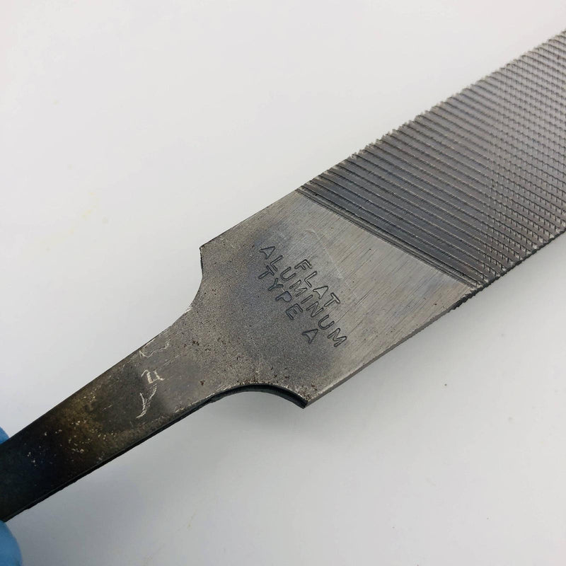 Nicholson 00047N Flat File 10" Double Cut Aluminum Type "A" 12.25 OAL No Handle 4