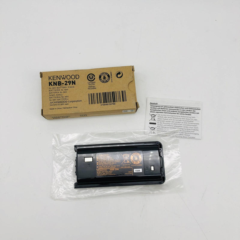 Kenwood KNB-29N Battery Pack Rechargeable Ni-MH 7.2V 1500mAh For Radios 10