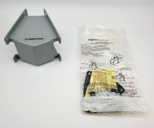 Hoffman F44LE45C Wireway Elbow 45 Deg Elbow 4" L x 4" W x 4" H Outside Open 1