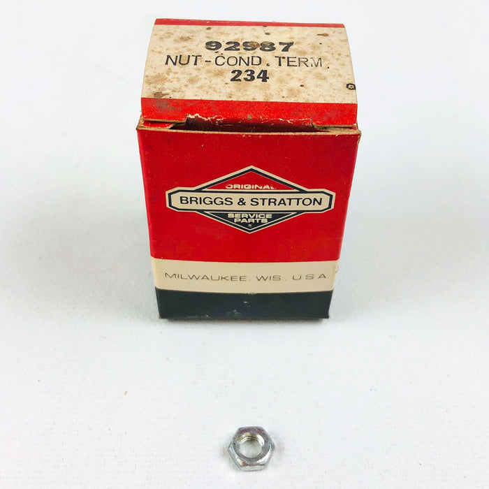 Briggs and Stratton 92987 Nut OEM New Old Stock NOS Superseded by 690800 1