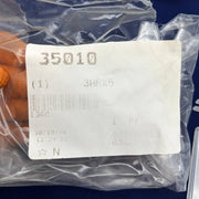 12pk Akro Mils 35010 Plastic Label Holder 5" Wide 3.75" High Polypropylene 2