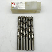 Chicago-Latrobe 44430 Jobber Drill Bit 15/32 Left Hand 150L HSS Bright 6pk 1