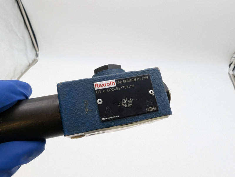 Rexroth DR 6 DP2-53/75Y Pressure Reducing Valve Direct Operated Set Screw 75 Bar 3