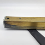 Rixson 1-231 Door Stop Overhead Concealed Flat Black US19 Checkmate Series 1 8