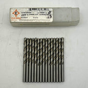 Cle-Line C62850 Jobber Length Drill Bit List 1898 6.2mm GP Bright HSS 15pk 1