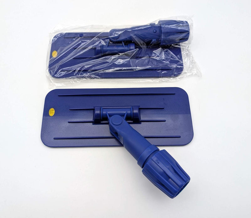 Tolco Swivel Pad Holders 4" x 10" w/ Locking Collar Blue 280137 Pack of 2 1