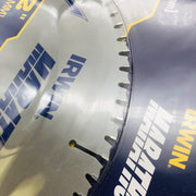 Irwin 14082 Circular Saw Blade 12" w 1" Arbor 72T Carbide Teeth Trim Finish 5