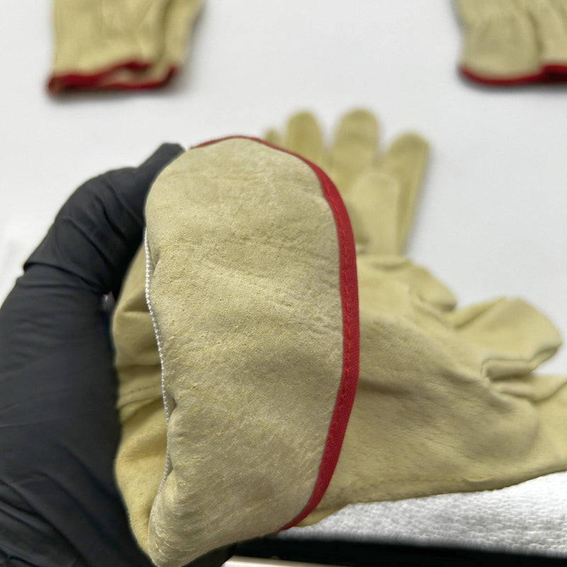 PIP 70-301 Leather Drivers Glove Sz Small Pigskin Leather Straight Thumb 6 Pairs