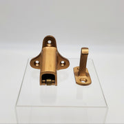 Glynn Johnson Door Holder & Stop Satin Bronze W43X 2-1/4"L USA Made NOS 1