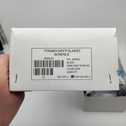 Pyramex SB8810S Safety Glasses Clear Lens and Black Gray Temples Pack of 12 6