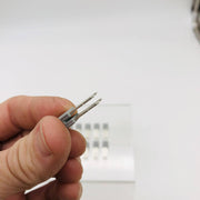 10x WAGO 281-402 Insulated Jumper Adjacent 32Amp 6mm W x 8mm H x 23.7mm D Gray 6