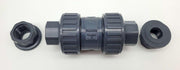 Nibco U45BC-V 3/4" True Union Ball Check Valve 150 PSI FKM Seal MA801U8 1