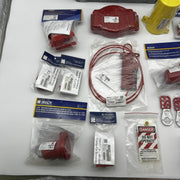 Brady 105955 Lockout Tag Out Toolbox Kit Personal Valve Electrical w/ 3 Padlocks 5