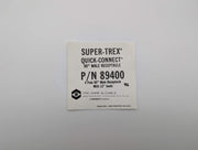 TPC 89400 Quick Connect 90 Deg 4 Pin Male Receptacle w/ 12in Leads 5