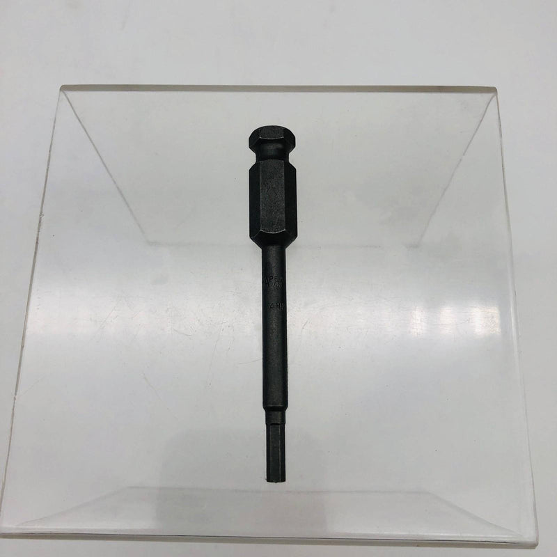 1x Apex AN-4MM Socket Head Hex Power Drive Bit 7/16in Shank 4MM Metric 9