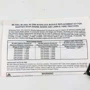 Snapper 63066 Module Kit 0901T BH1 Riding Tractor OEM NOS Replaced by 7063066YP 3