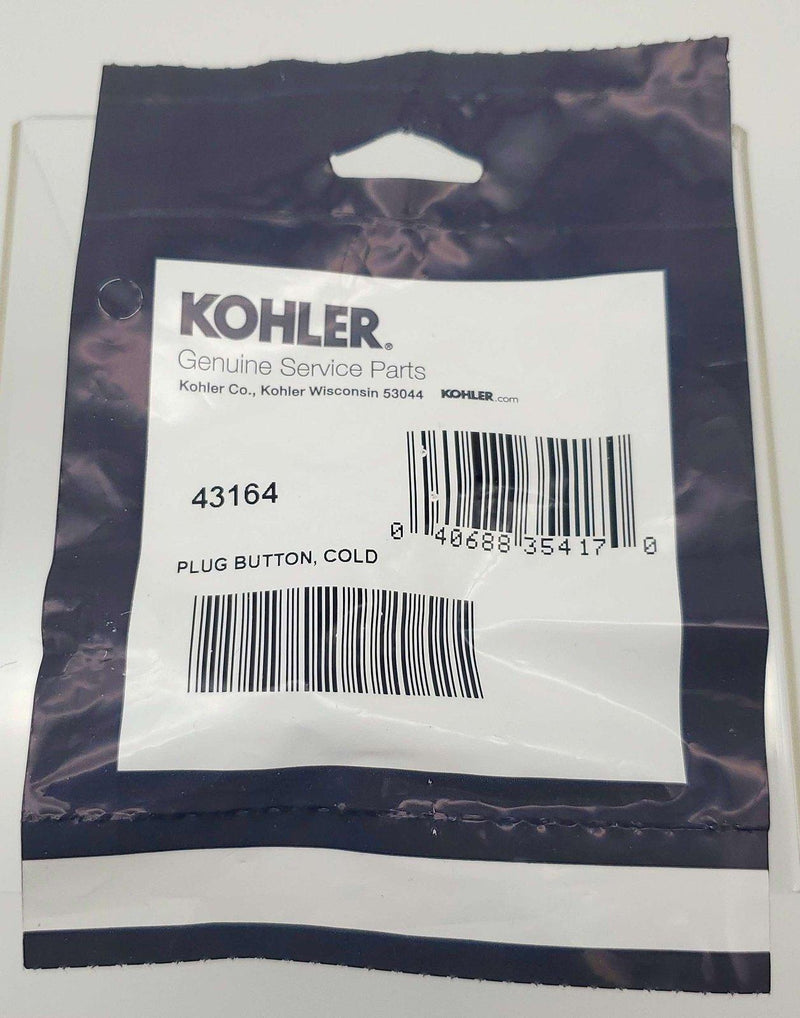 Kohler 43164 Cold Button Plug Fits Finesse Hanlde Trim Kits Discontinued OEM 1