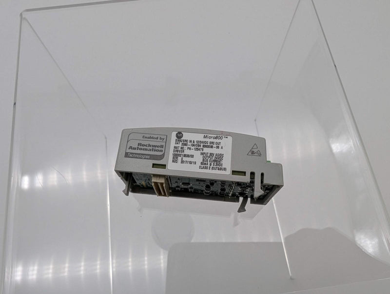 Allen Bradley 2080-IQ4 Digital Input Module Sink Source 4 Point 12/24VDC IEC3 3