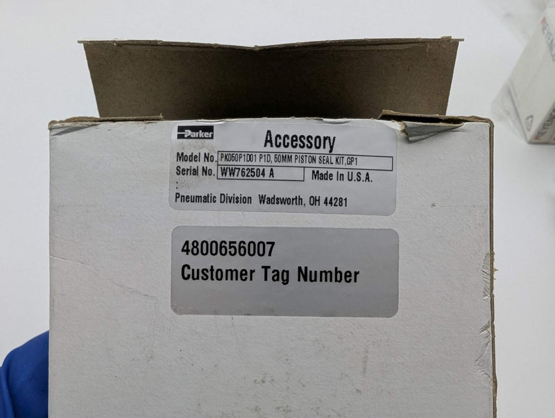 Parker PK050P1D01 P1D Piston Seal Kit 50mm for P1D Series Air Cylinders 3